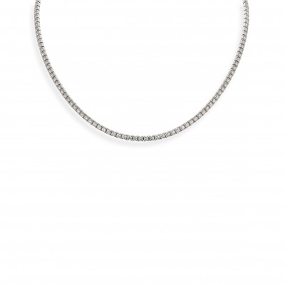 CARTIER ESSENTIAL LINE NECKLACE BRILLIANT CUT DIAMOND N7424155